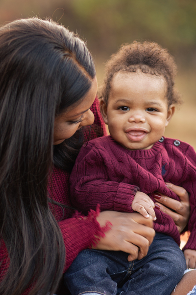 Outdoor Fall Family Portraits